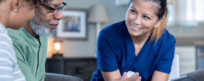 healthcare social worker couple