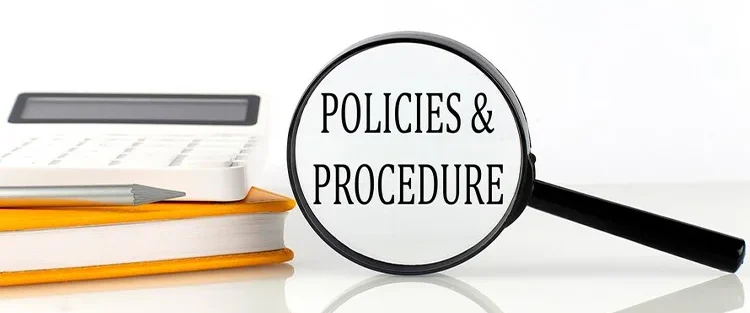Policies and procedures
