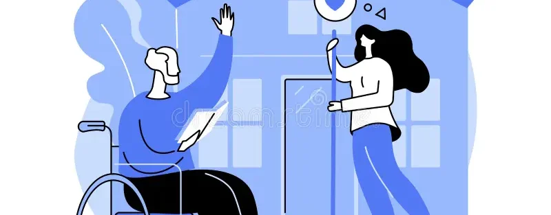 home help abstract concept vector illustration home nursing services care allowance family carer doctor help support old 199466219